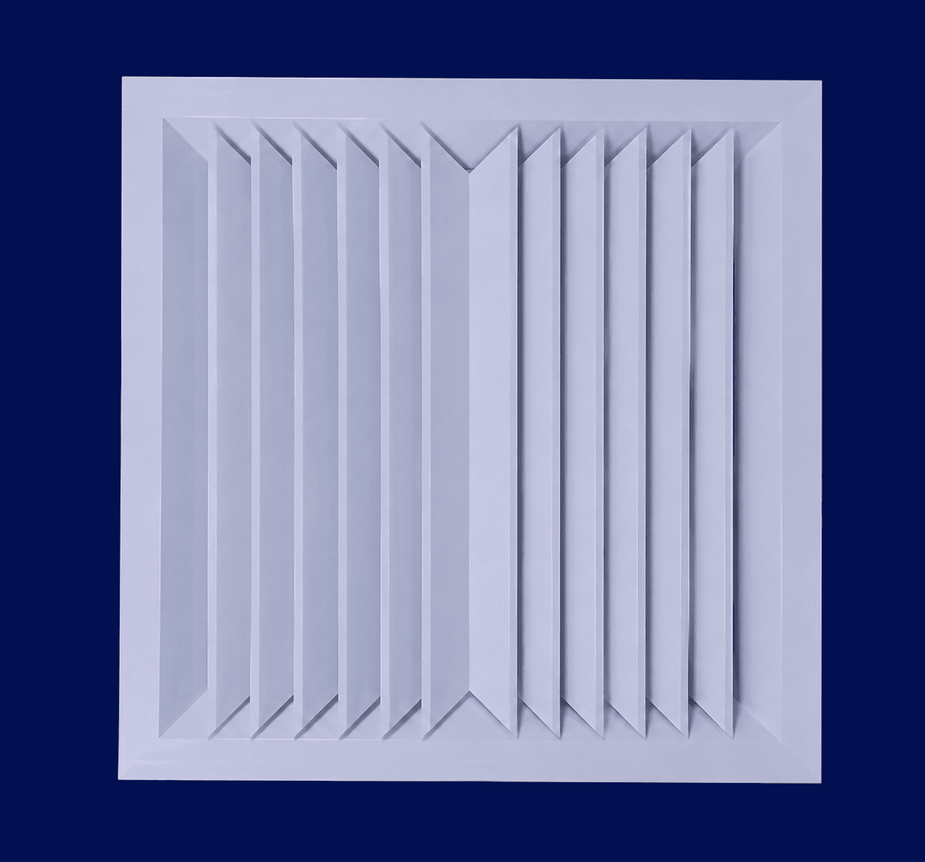 Square Ceiling Diffuser - Two Way Throw