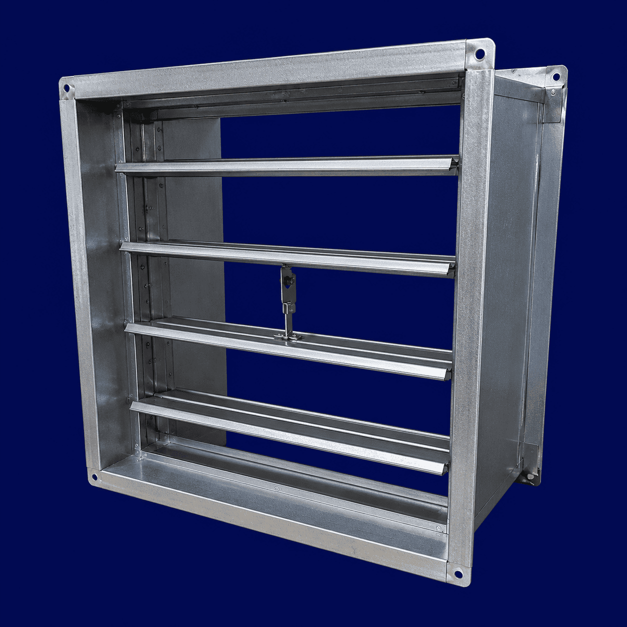 Fusible Link Multiblade Fire Damper
